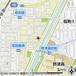 昭和園ハイツ周辺の地図