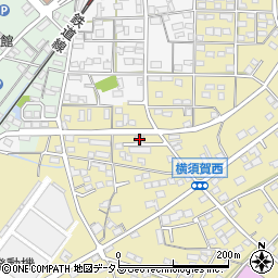 静岡県浜松市浜名区横須賀1538周辺の地図