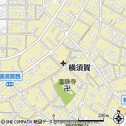 静岡県浜松市浜名区横須賀1029周辺の地図