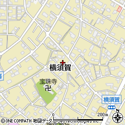 静岡県浜松市浜名区横須賀1051-1周辺の地図