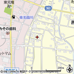 静岡県浜松市浜名区善地546周辺の地図