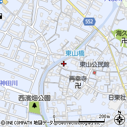 兵庫県姫路市東山401周辺の地図