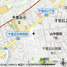 株式会社エネゲート　千里丘事業所周辺の地図