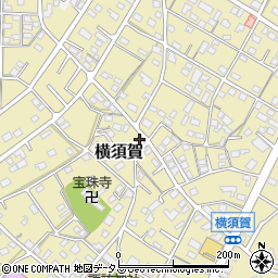 静岡県浜松市浜名区横須賀1049周辺の地図