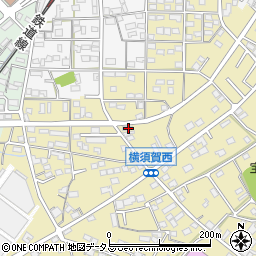 静岡県浜松市浜名区横須賀1427周辺の地図