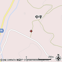 広島県神石郡神石高原町中平526周辺の地図