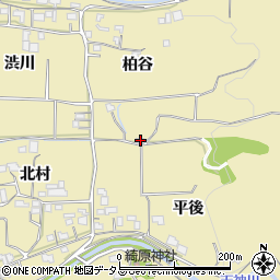 京都府木津川市山城町綺田柏谷9周辺の地図
