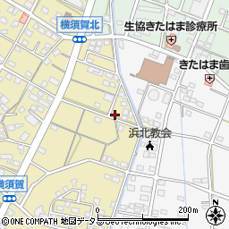 静岡県浜松市浜名区横須賀539周辺の地図