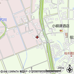 静岡県掛川市家代65周辺の地図