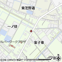 愛知県西尾市一色町生田一ノ切46周辺の地図