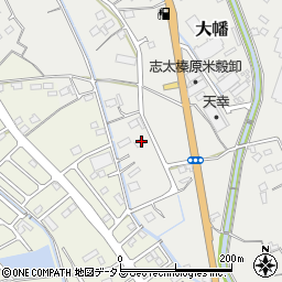 静岡県榛原郡吉田町大幡1681周辺の地図
