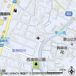 兵庫県姫路市東山1331周辺の地図