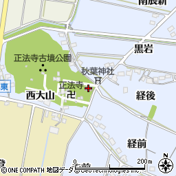 乙川公民館周辺の地図