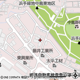 兵庫県姫路市飾磨区中島3426周辺の地図