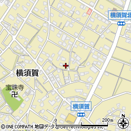 静岡県浜松市浜名区横須賀481周辺の地図
