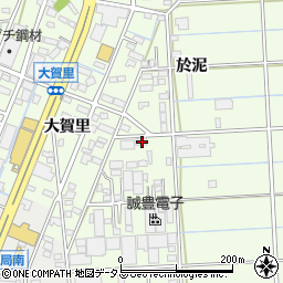 愛知県豊橋市大村町山所73周辺の地図