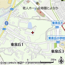 日商岩井千里桃山台マンション周辺の地図