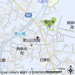 兵庫県姫路市東山730周辺の地図