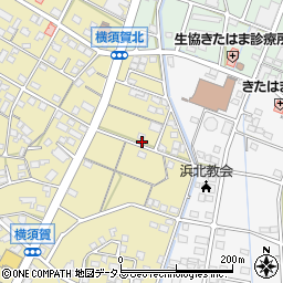 静岡県浜松市浜名区横須賀536周辺の地図