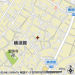 静岡県浜松市浜名区横須賀480周辺の地図