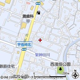 兵庫県姫路市東山1379周辺の地図