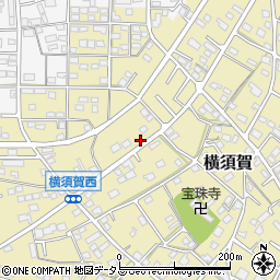 静岡県浜松市浜名区横須賀1243周辺の地図