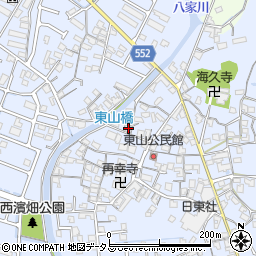 兵庫県姫路市東山751周辺の地図