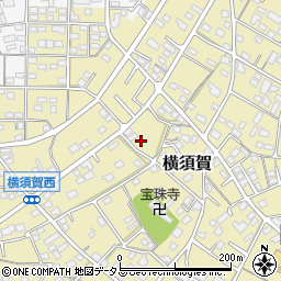 静岡県浜松市浜名区横須賀1035周辺の地図