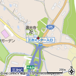 広島県三次市西酒屋町159周辺の地図