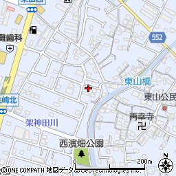 兵庫県姫路市東山313周辺の地図