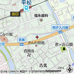 兵庫県姫路市大津区吉美213周辺の地図