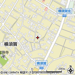 静岡県浜松市浜名区横須賀486-1周辺の地図