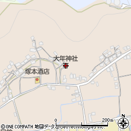 兵庫県たつの市御津町朝臣1134周辺の地図