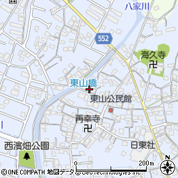 兵庫県姫路市東山752周辺の地図