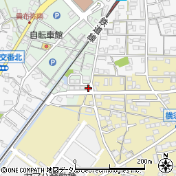 静岡県浜松市浜名区横須賀1585-4周辺の地図