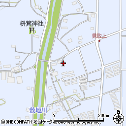 静岡県袋井市見取203-1周辺の地図