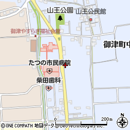 阪神調剤薬局　たつの店周辺の地図