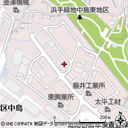 兵庫県姫路市飾磨区中島3456周辺の地図