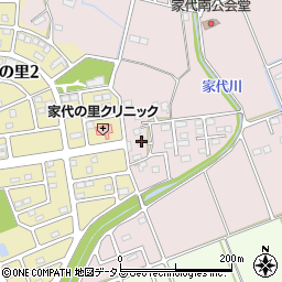 静岡県掛川市家代2189周辺の地図
