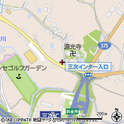 広島県三次市西酒屋町154-1周辺の地図