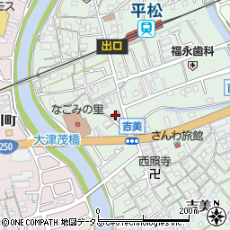 姫路吉美郵便局 ＡＴＭ周辺の地図