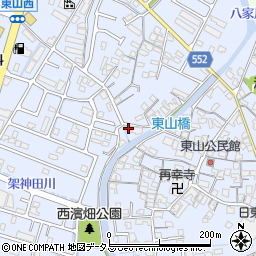 兵庫県姫路市東山397周辺の地図