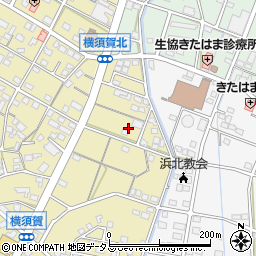 静岡県浜松市浜名区横須賀544周辺の地図