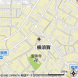 静岡県浜松市浜名区横須賀1041周辺の地図