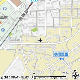 静岡県浜松市浜名区横須賀1547周辺の地図