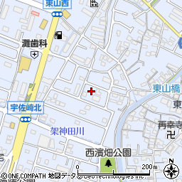 兵庫県姫路市東山1361周辺の地図