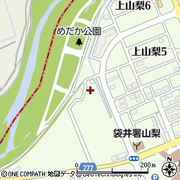 静岡県袋井市上山梨1701周辺の地図