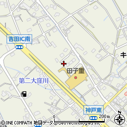 静岡県榛原郡吉田町神戸1599-2周辺の地図