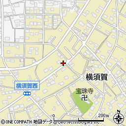 静岡県浜松市浜名区横須賀1244周辺の地図