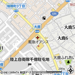 ドン・キホーテ伊丹店周辺の地図